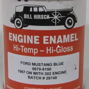 Motorfärg (67- Mustang 302″, Blå)
