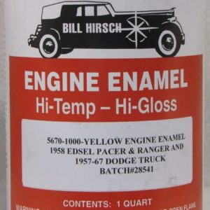Motorfärg (58 Edsel Pacer, Ranger & STW Gul)